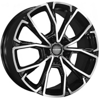 Khomen KHW 1907 7.5x19 5*120 ET30 DIA66.1 Black-FP Литой