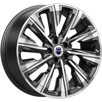 K&K Галего 7.5x19 5*110 ET40 DIA67.1 Алмаз черный Литой