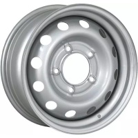 Trebl 64G48L P 6x15 5*139.7 ET48 DIA98.6 Silver Штампованный