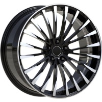 BNVT 01 11.5x22 5*112 ET47 DIA66.6 Satin Black Face Кованый