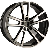 Anzoo H3081F 10x22 5*130 ET48 DIA71.6 BKF Литой