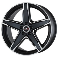 MAK Stern 9x18 5*112 ET35 DIA66.6 Ice Black Литой