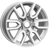 Khomen KHW 1723 8x17 6*139.7 ET30 DIA106.1 F-Silver-FP Литой