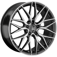 LS FlowForming RC70 8.5x18 5*120 ET30 DIA72.6 BKF Литой