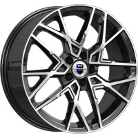 K&K Вудроф 7x18 5*115 ET43 DIA70.1 Алмаз черный Литой