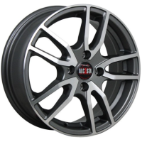 Alcasta M57 6.5x16 5*105 ET39 DIA56.6 GMF Литой