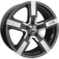 OZ Versilia 8x19 5*114.3 ET35 DIA75.1 Matt Black + Diamond Cut Литой