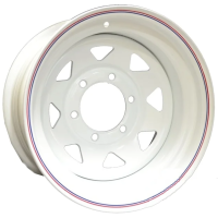 Off Road Wheels Nissan/Toyota 8x17 6*139.7 ET0 DIA110.1 White Штампованный