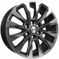Khomen KHW 2010 8x20 6*139.7 ET25 DIA106.1 Gray-FP Литой