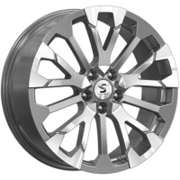 Скад КР003 7.5x19 5*114.3 ET40 DIA64.1 Diamond gloss graphite Литой