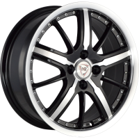 NZ SH663 6.5x16 5*105 ET39 DIA56.6 BKFPL Литой