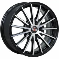 Alcasta M60 6.5x16 5*110 ET45 DIA67.1 BKF Литой