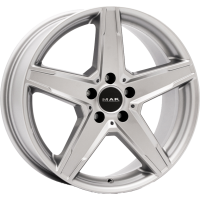 MAK Stern 8.5x19 5*112 ET42 DIA66.6 Silver Литой