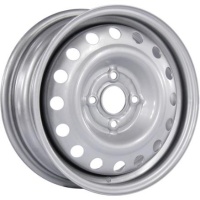 Trebl 53A45R 5.5x14 4*100 ET45 DIA54.1 Silver Штампованный