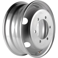 Фото колесного диска Asterro 1757B 6x17.5 6*245 ET116 DIA202 Silver Штампованный