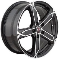Alcasta M19 7x17 5*114.3 ET35 DIA67.1 BKF Литой