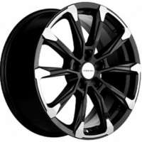 Khomen KHW 1808 7.5x18 5*110 ET40 DIA67.1 Black-FP Литой