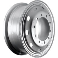 Фото колесного диска Tracston YN01FB01 8.5x24 10*335 ET180 DIA281 Silver Штампованный