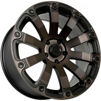 FF 61442 9x20 5*127 ET0 DIA71.6 Glossy Black Bronze Tinted Литой