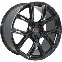 Replica LA MR537 10x21 5*112 ET46 DIA66.6 BK Литой