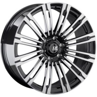 LS FG18 9x21 6*139.7 ET30 DIA100.1 BKF Литой