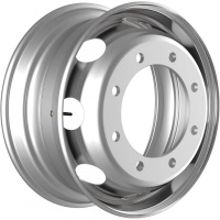 Фото колесного диска Asterro 2210 7.5x22.5 8*275 ET140 DIA221 Silver Штампованный