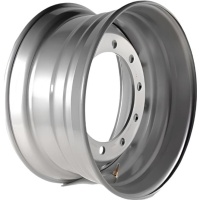 Фото колесного диска Asterro 2243E 11.75x22.5 10*335 ET0 DIA281 Silver Штампованный
