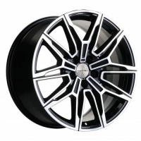 Khomen KHW 1904 9.5x19 5*120 ET40 DIA72.6 Black-FP Литой