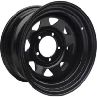 Off Road Wheels УАЗ 8x16 5*139.7 ET-3 DIA110.1 Black Штампованный