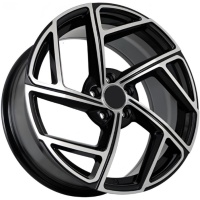 FF FBX115 7.5x17 4*98 ET35 DIA58.6 Black Machined Face Литой