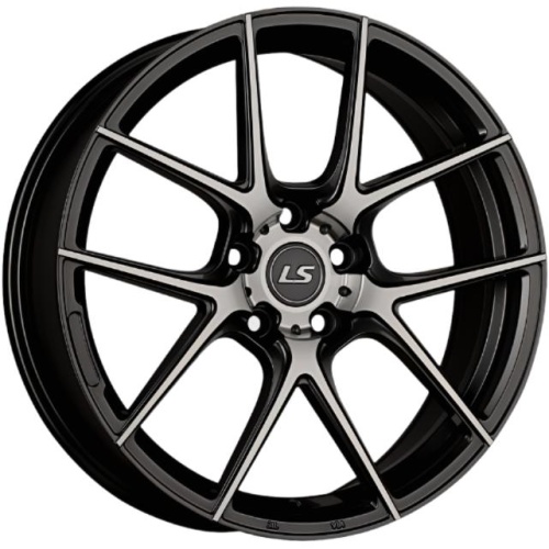 LS RC06 7.5x17 5*114.3 ET40 DIA67.1 BKF Литой