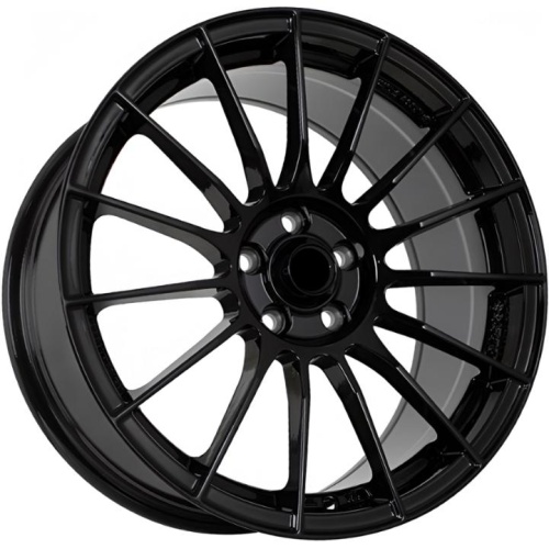 FF SH7187 8x17 5*100 ET38 DIA73.1 Gloss Black Литой