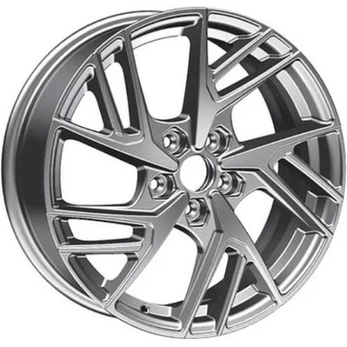 Khomen KHW 1722 6.5x17 5*114.3 ET45 DIA67.1 F-Silver Литой