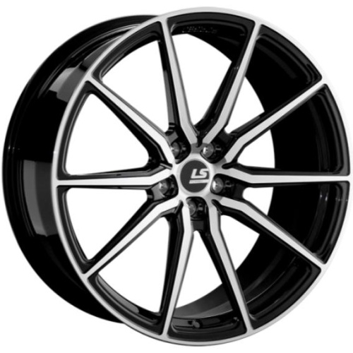 LS FG01 9.5x21 5*112 ET31 DIA66.6 BKF Литой