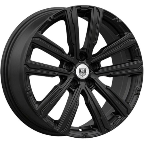 Фото колесного диска K&K Аламер 7.5x18 5*114.3 ET45 DIA66.1 Черный Матовый Литой