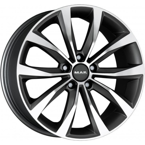 MAK Wolf 7.5x17 5*112 ET47 DIA57.1 Gunmetal Mirror Face Литой
