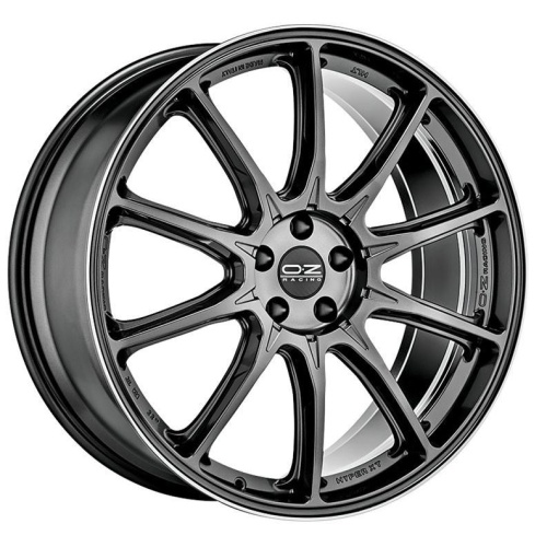 Фото колесного диска OZ Hyper GT HLT 8.5x19 5*112 ET30 DIA75.1 Star Graphite Литой