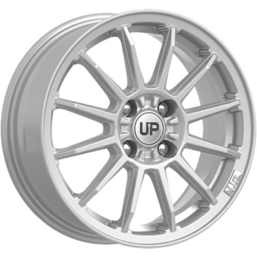 Wheels UP UP102 6x15 4*100 ET46 DIA54.1 Silver Classic Литой