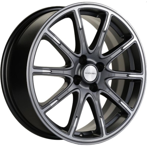Khomen KHW 1707 6.5x17 4*98 ET38 DIA58.6 Gray-FP Литой