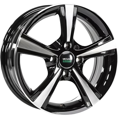 Megami MGM-10 5.5x14 4*100 ET35 DIA67.1 BKF Литой