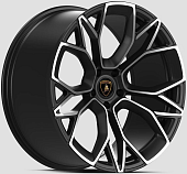Фото колесного диска Lamborghini Urus TYPE 53 RS 10x23 5*130 ET25 DIA71.6 Gloss Black Face Кованый