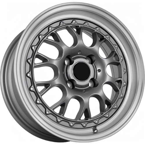 FF SH7007 7.5x17 5*100 ET40 DIA73.1 Matte Dark Gunmetal Lip Polish Литой