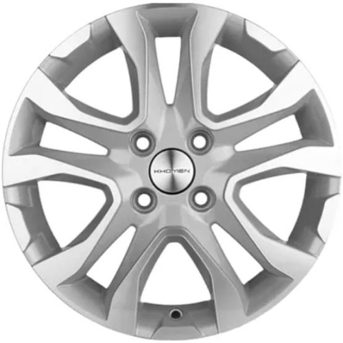 Khomen KHW 1503 6x15 4*100 ET46 DIA54.1 F-Silver-FP Литой