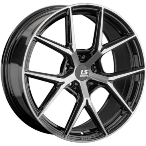 LS RC78 8.5x19 5*108 ET30 DIA65.1 BKF Литой