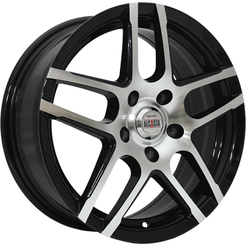 Alcasta M37 8x18 5*108 ET45 DIA63.3 BKF Литой