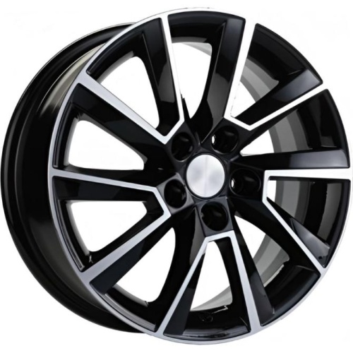 Khomen KHW 1604 6x16 5*100 ET38 DIA57.1 Black-FP Литой