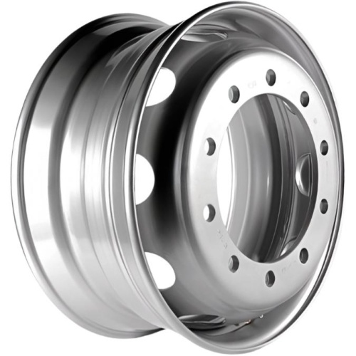 Asterro 2229 8.25x22.5 10*335 ET154 DIA281 Silver Штампованный