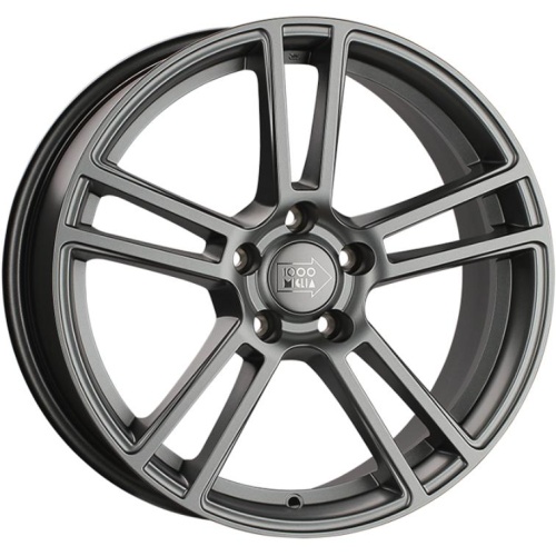 Фото колесного диска 1000 Miglia MM1002 8.5x19 5*120 ET33 DIA72.6 Dark Anthracite High Gloss Литой