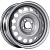 Фото колесного диска Trebl X40915 6x15 4*100 ET40 DIA60.1 Silver Штампованный