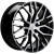 Khomen KHW 2005 8.5x20 5*114.3 ET45 DIA64.1 Black-FP Литой
